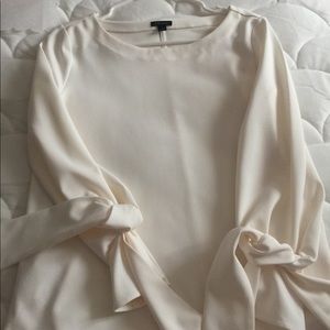 Ann Taylor cream blouse